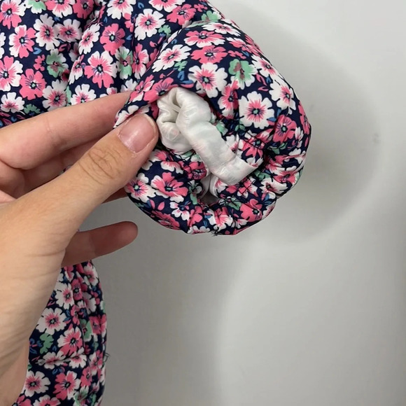 Carters Floral Infant Snow Coat - Picture 5 of 6